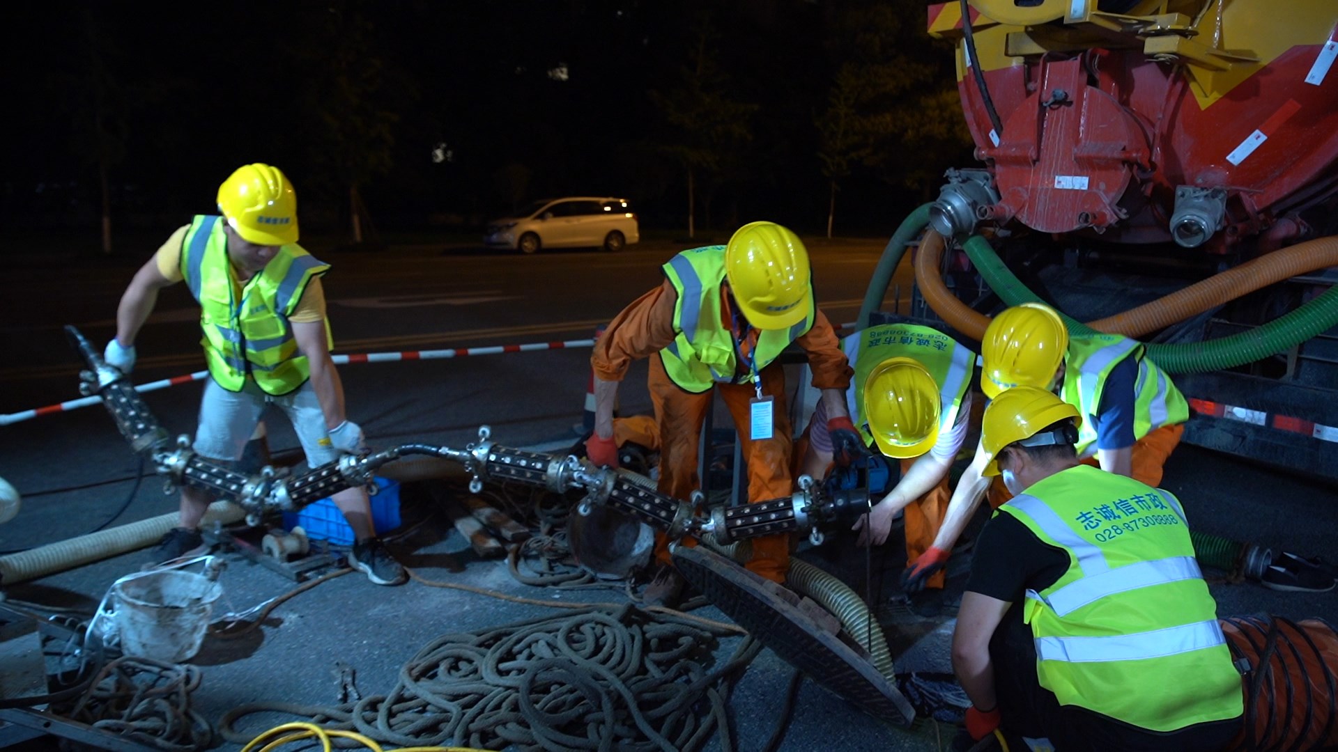 东方华侨农场紫外光固化修复